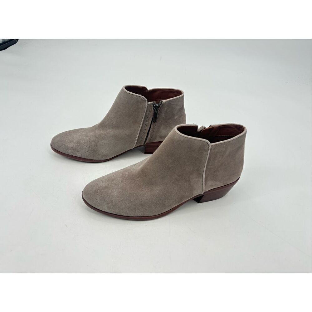 Sam elderman suede ankle booties size 8